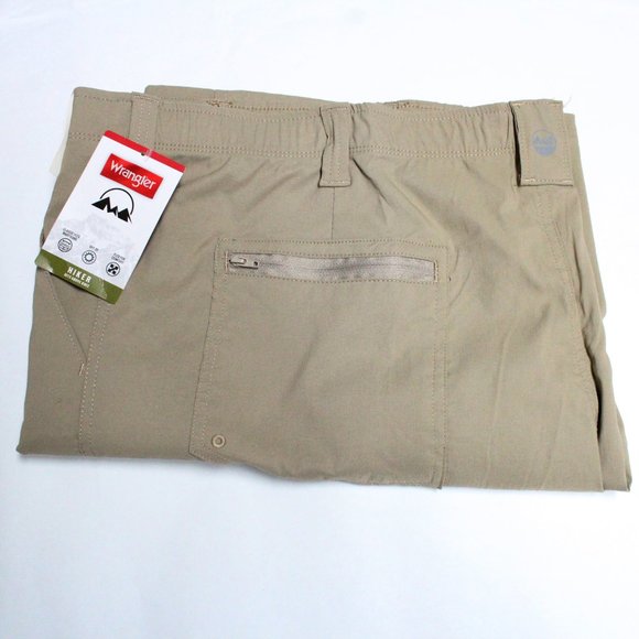 Wrangler Size 46 Hiker Shorts 8" Inseam Dark Khaki - Picture 7 of 11